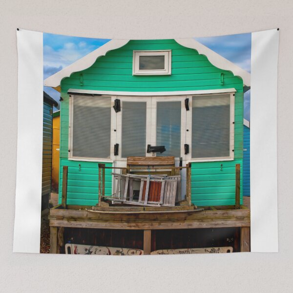 Item preview, Beach Hut Hengistbury Head Dorset England designed and sold by AndyEvansPhotos.