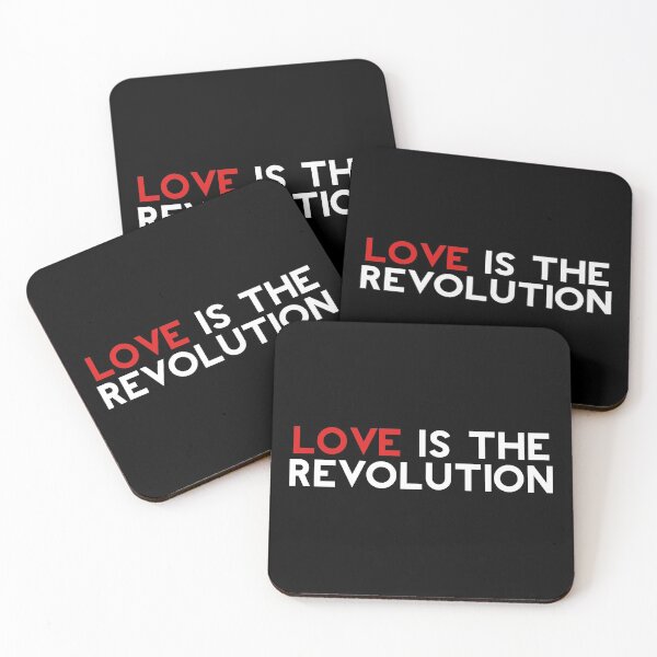 Aperçu de l'œuvre Love Is The Revolution créée et vendue par NobodysHero.