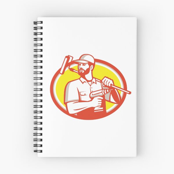 Item preview, Handyman Cordless Drill Paintroller Oval Retro designed and sold by patrimonio.