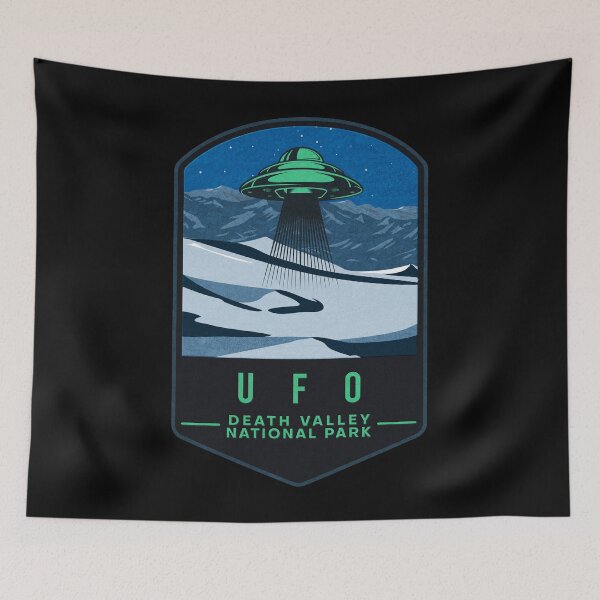 Item preview, UFO Death Valley National Park designed and sold by JordanHolmes.