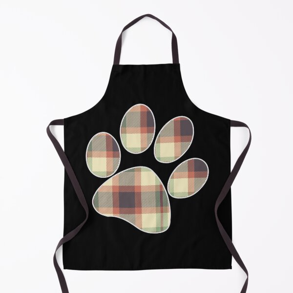 Artikelvorschau, Plaid Dog Paw Print entworfen und verkauft von MarkTees.