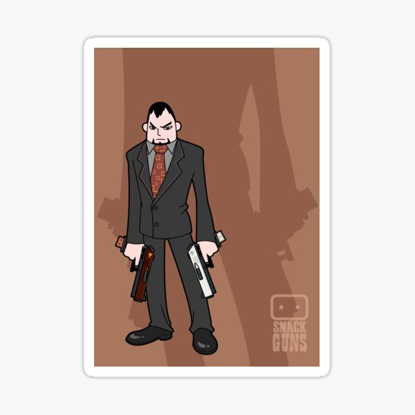 Snack Guns - Double Choco S Sticker
