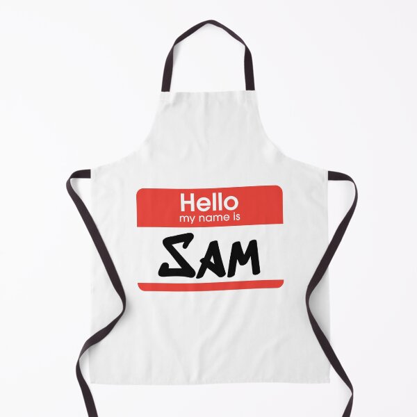 Item preview, Hello my name is Sam 863 design designed and sold by YOStudios.