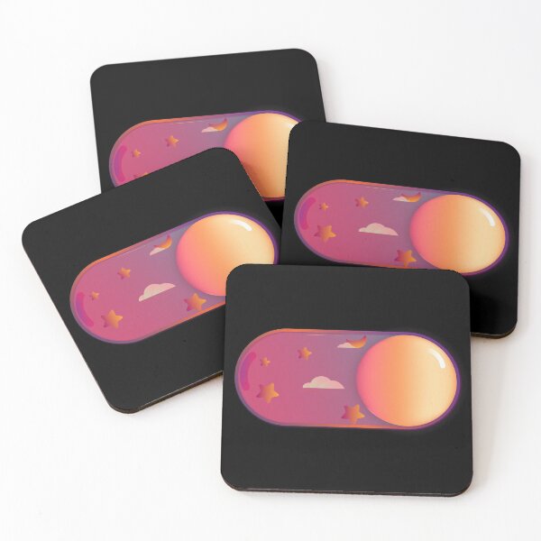 Item preview, MOON STICKER | GRADIENT COLOR | Autumn mood designed and sold by Mintminz.