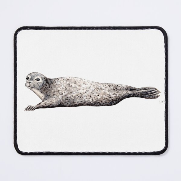 Item preview, Harbour seal designed and sold by chloeyzoard.