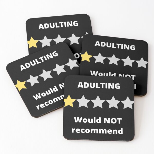 Item preview, ADULTING - Would not recommend designed and sold by DylanJones1.