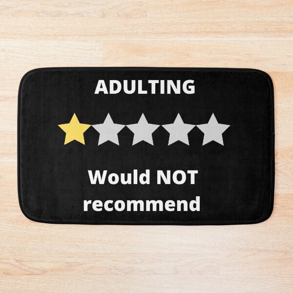 Item preview, ADULTING - Would not recommend designed and sold by DylanJones1.