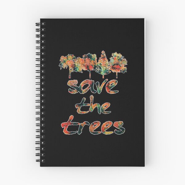 Artikelvorschau, Rettet die Bäume Herbst Wald bunt Natur Spruch  entworfen und verkauft von CreatDifference.