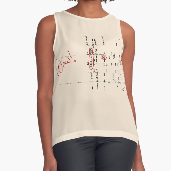 spin excitation alene Wow! signal" Sleeveless Top for Sale by TonyAra | Redbubble