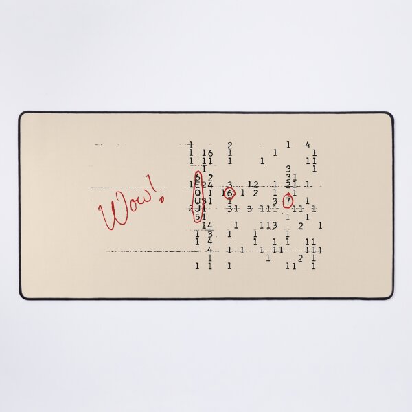 Item preview, Wow! signal designed and sold by Artaxias_Designs.