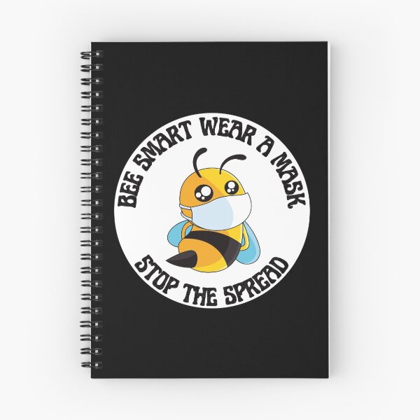 Item preview, Bee Smart Wear A Mask Stop The Spread designed and sold by RGRamsey.