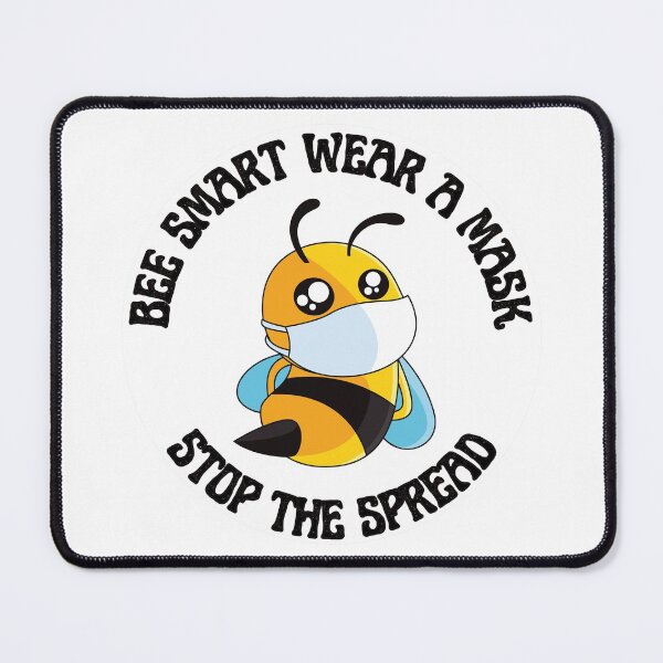 Item preview, Bee Smart Wear A Mask Stop The Spread designed and sold by RGRamsey.