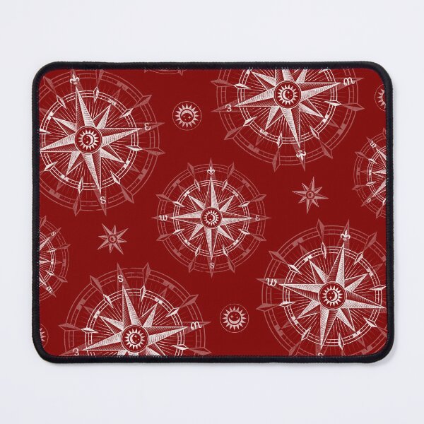 Item preview, Bordeaux Compass Rose designed and sold by Ribeiro Design.