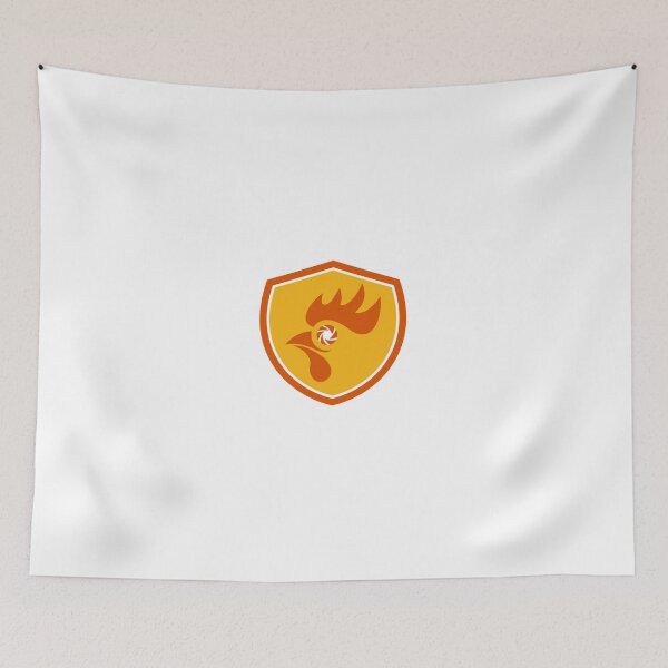 Item preview, Rooster Eye Shutter Crest Retro designed and sold by patrimonio.