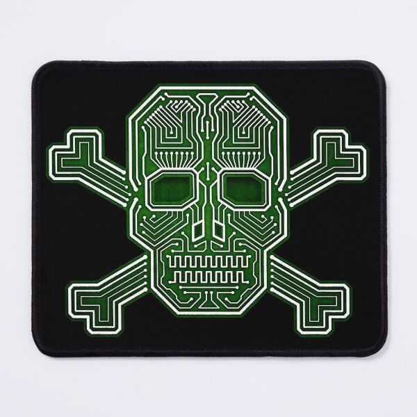 Item preview, Hacker Skull Crossbones Isolated designed and sold by hacktees-shop.