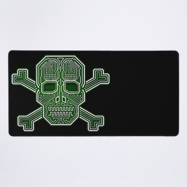 Item preview, Hacker Skull Crossbones Isolated designed and sold by hacktees-shop.