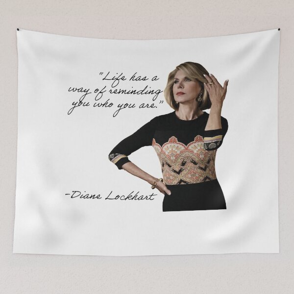 Item preview, Diane Lockhart Quote Women The Good Fight Life Love designed and sold by GoodFightWard.