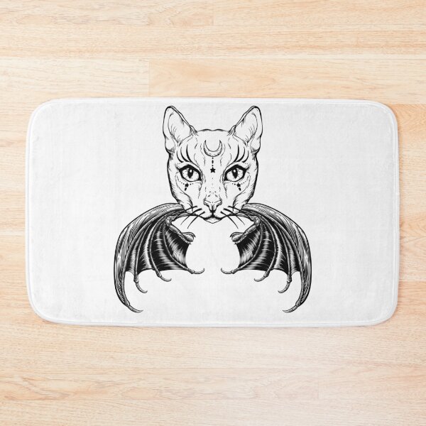 Item preview, Gothic Creep Monster Scary Cat Halloween  designed and sold by kongju.