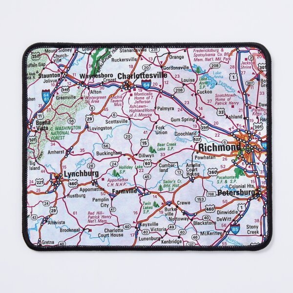 Item preview, Virginia Roadmap designed and sold by Havocgirl.