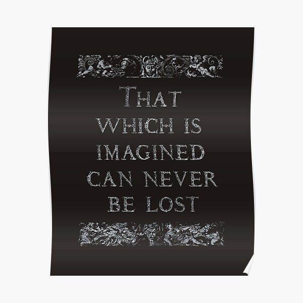 Imagined 80s Gothic Poster