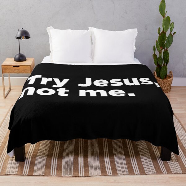 Item preview, Try Jesus, Not Me. 2 designed and sold by Memefy.