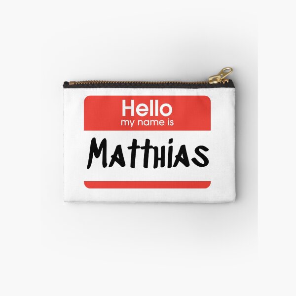 Item preview,  Hello my name is Matthias 863 design designed and sold by YOStudios.