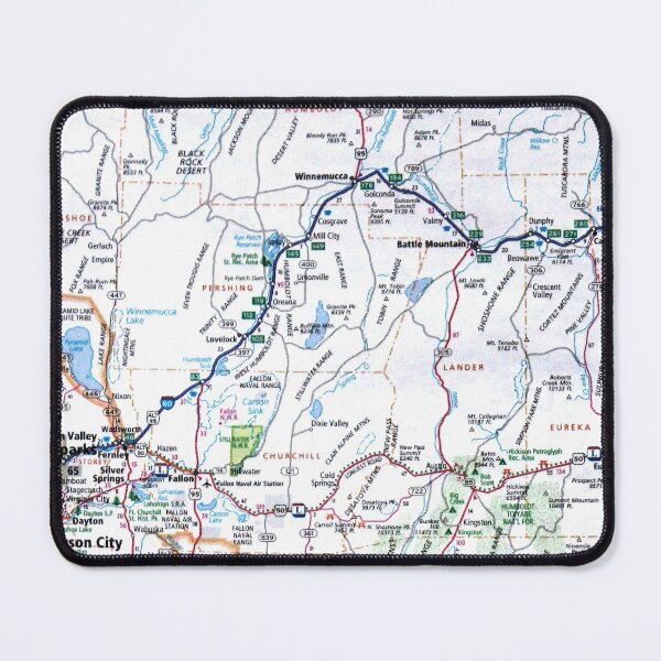 Item preview, Nevada Roadmap designed and sold by Havocgirl.
