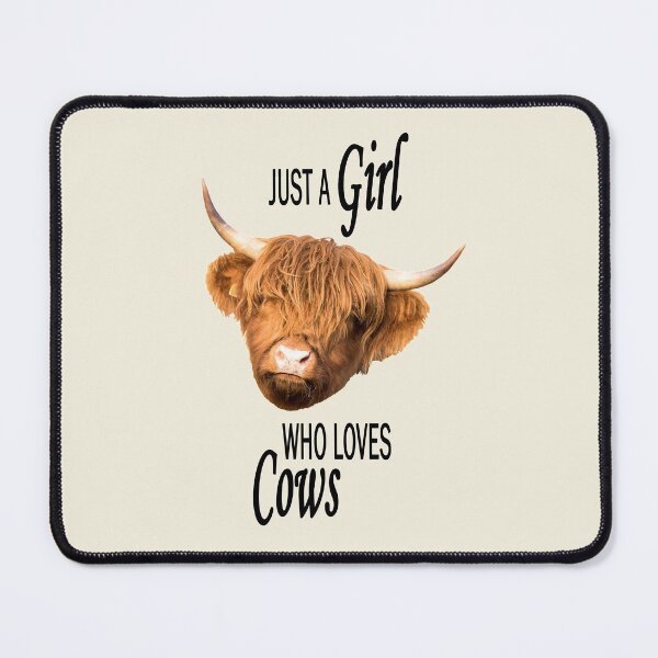 Item preview, Just a Girl Who Loves Cows designed and sold by Jane Stanley Photography.