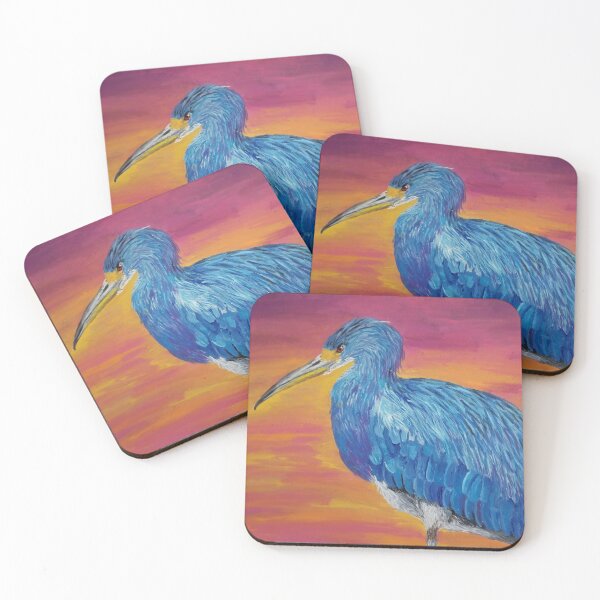 Item preview, Heron at sunset designed and sold by Sophieart70.