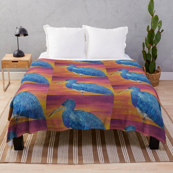 Item preview, Heron at sunset designed and sold by Sophieart70.