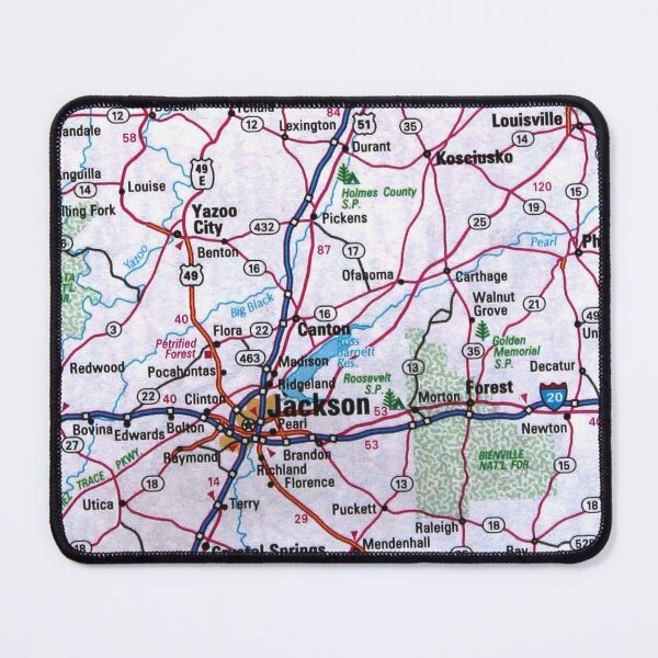 Item preview, Mississippi Roadmap designed and sold by Havocgirl.