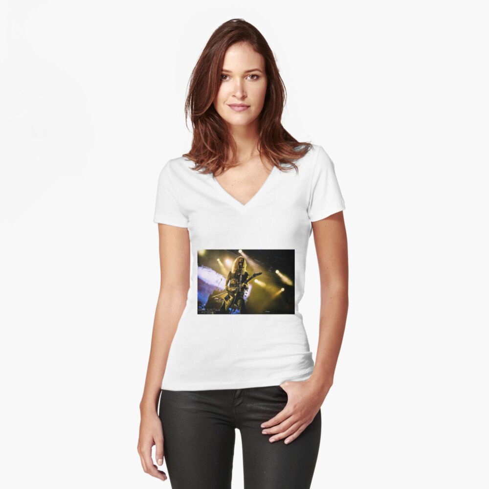 Item preview, Fitted V-Neck T-Shirt designed and sold by AYBrett.