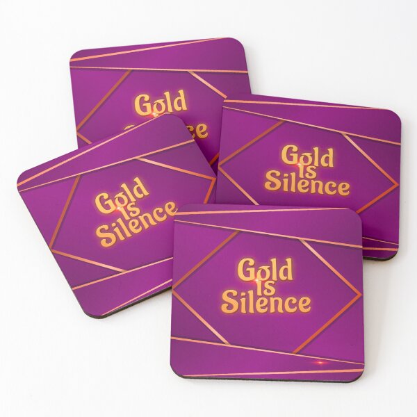 Item preview, GOLD IS SILENCE designed and sold by Klementsen.