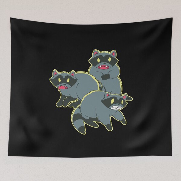 Item preview, Angry raccoons designed and sold by DerSenat.