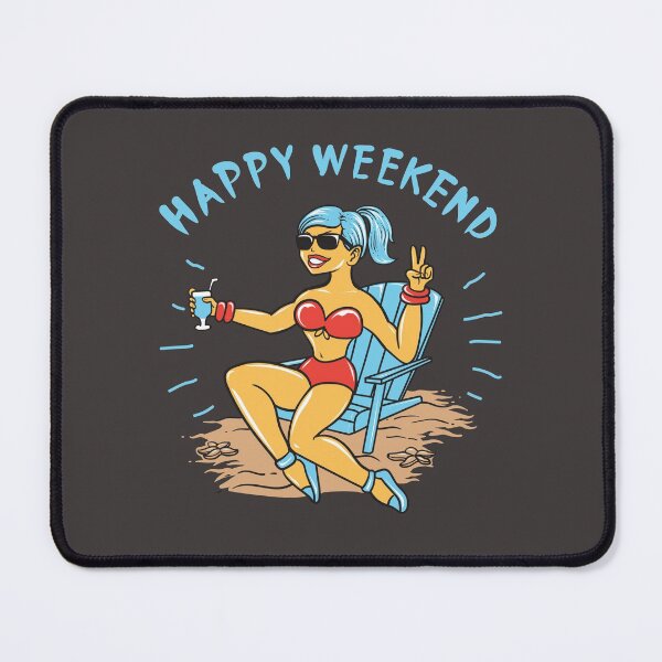 Item preview, Happy weekend designed and sold by omaeth303.