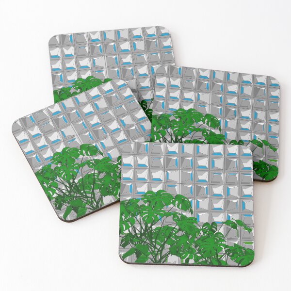 Item preview, Block and Plant: Monstera Art Print designed and sold by 6040.studio.