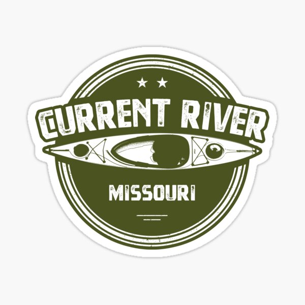 Artikel-Vorschau von Aktuelles Kajakfahren auf dem Fluss Missouri, designt und verkauft von Esskay Designs.
