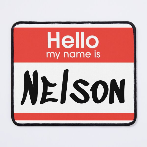 Item preview, Hello my name is Nelson 863 design designed and sold by YOStudios.