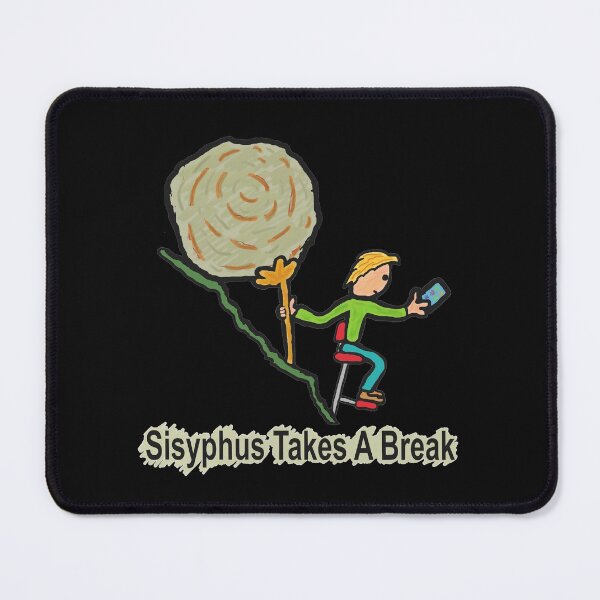Item preview, Sisyphus Takes A Break designed and sold by Mark-Ewbie.
