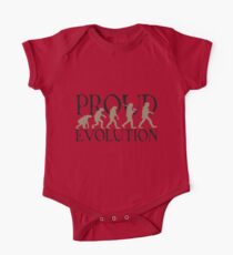 Proud Evolution Man One Piece - Short Sleeve