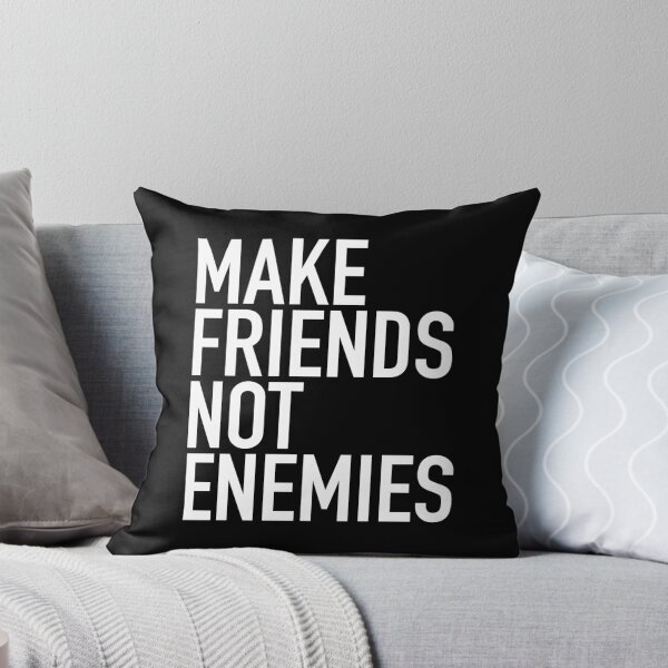 Item preview, Make Friends Not Enemies  designed and sold by thilinank.
