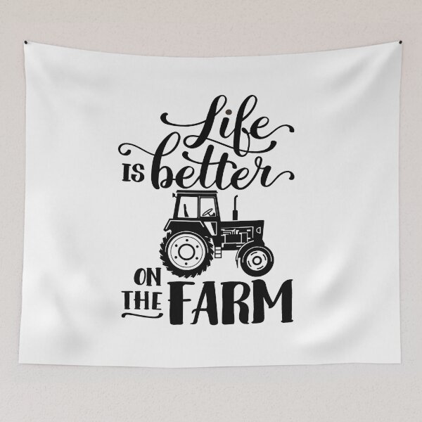 Item preview, Life is better on the farm designed and sold by Wickedsherry13.