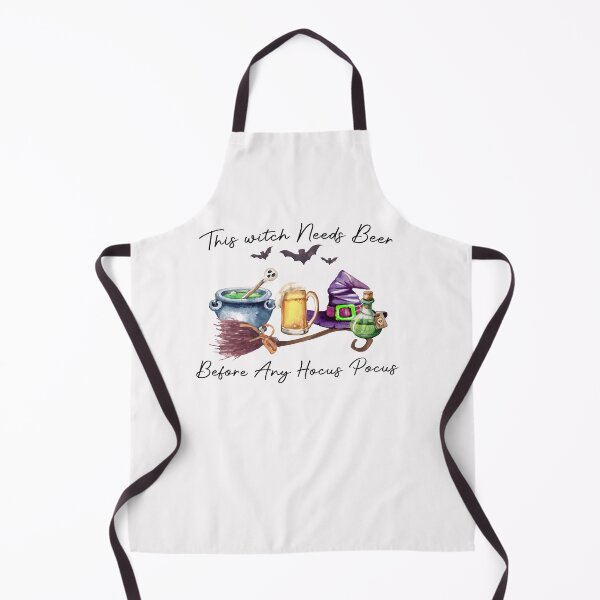 Item preview, This Witch Needs Beer Before Any Hocus Pocus Halloween designed and sold by Pam140.