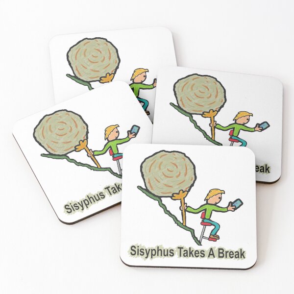 Item preview, Sisyphus Takes A Break designed and sold by Mark-Ewbie.