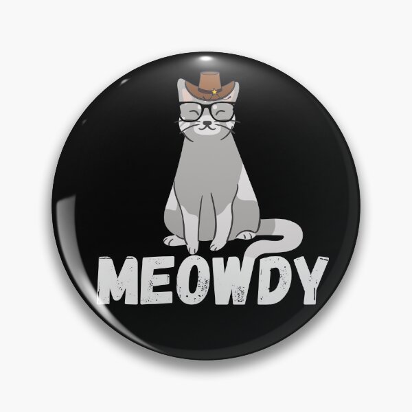 Item preview, Meowdy. Texas Cat Meme  designed and sold by ronaldsonou.