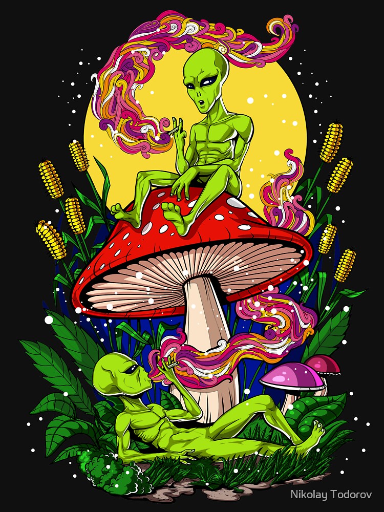 Trippy alien hot sale hoodie