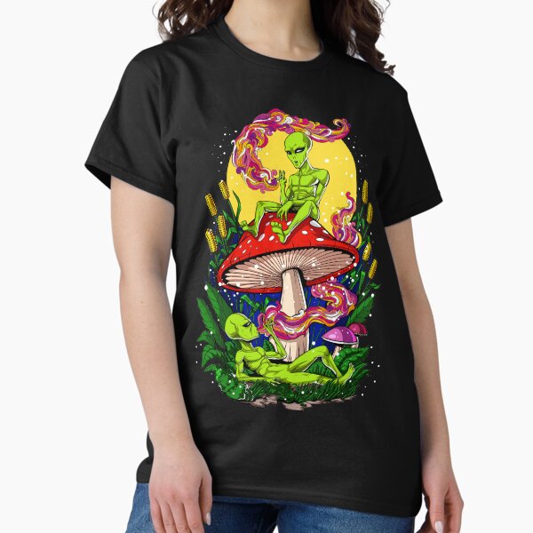 Item preview, Magic Mushrooms Aliens  designed and sold by underheaven.