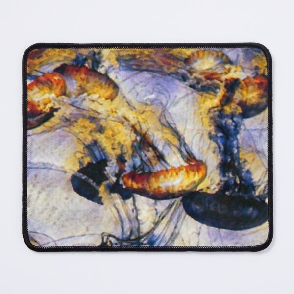 Item preview, purple Awsome Blazing Jellyfishes Artwork 1 designed and sold by Rokay Arts.