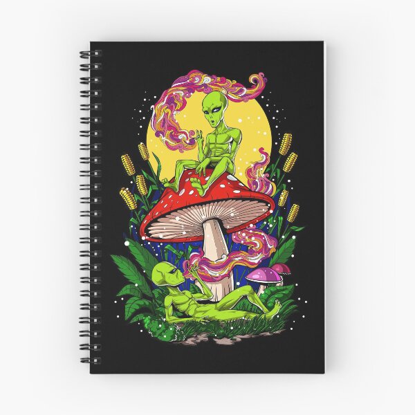 Item preview, Magic Mushrooms Aliens  designed and sold by underheaven.