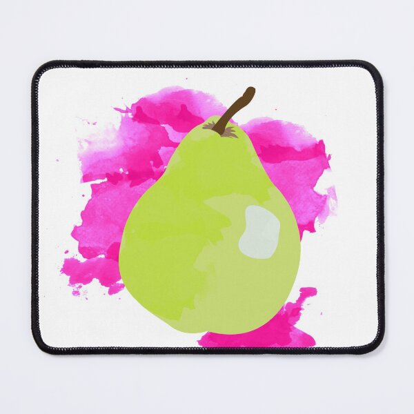 Item preview, Pear with Watercolor Background Design designed and sold by idovedesign.
